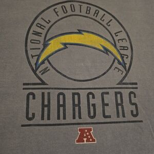 Rare Vintage Chargers NFL T-Shirt In Coveted Powder Blue - XL